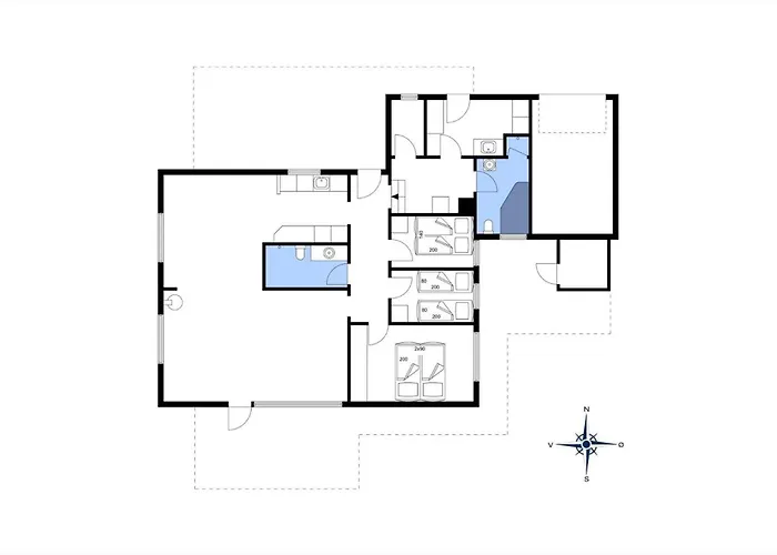 Bv286-blavand-blavandvej-38-a 度假居 *